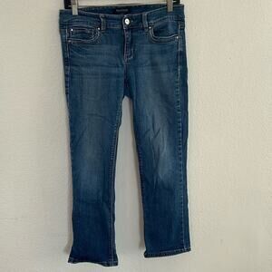 White House Black Market Crop Leg Denim Jeans